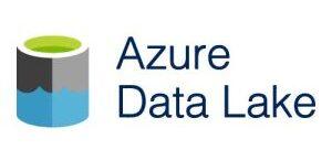 Logo de Microsoft Azure Data Lake, plateforme cloud pour le stockage et l'analyse de grandes quantités de données.