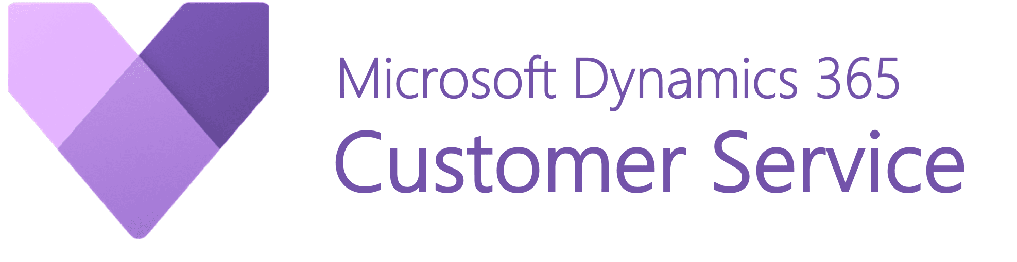 Logo Microsoft Dynamics 365 Customer Service, plateforme pour centraliser les interactions clients et améliorer la satisfaction grâce à l’IA.