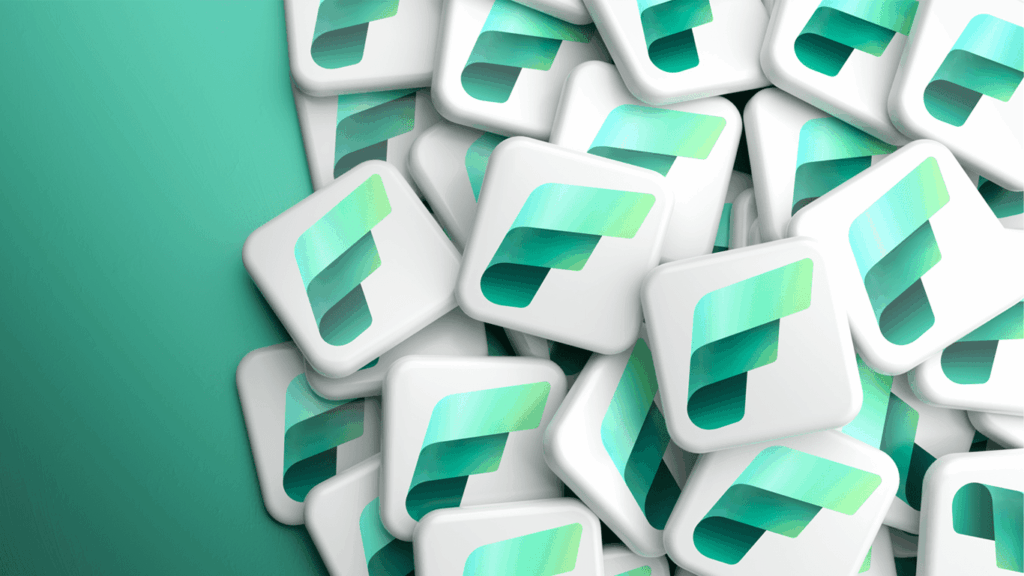 Icônes de Microsoft Fabric empilées, symbolisant la centralisation et l’automatisation des flux de données.